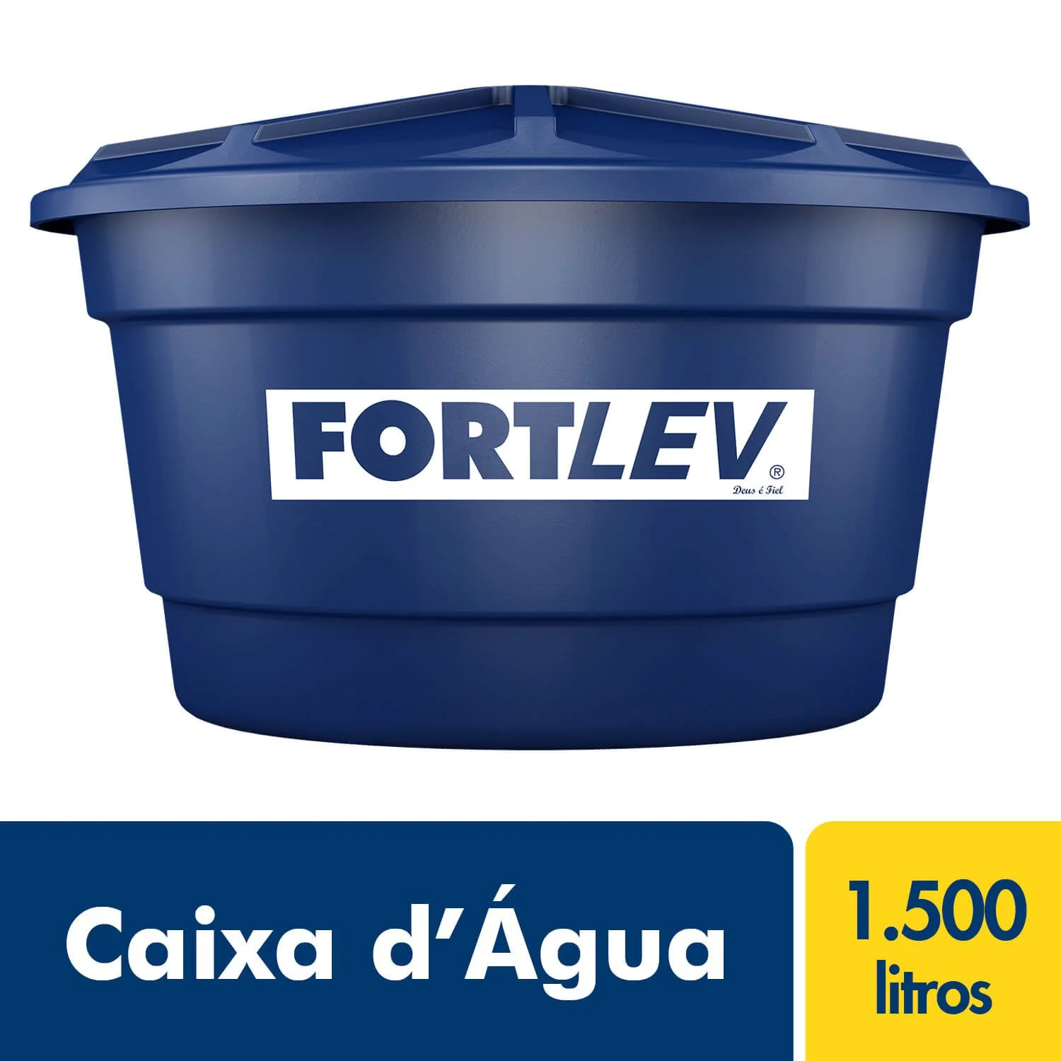Caixa D'Água Fortlev 1500L Azul